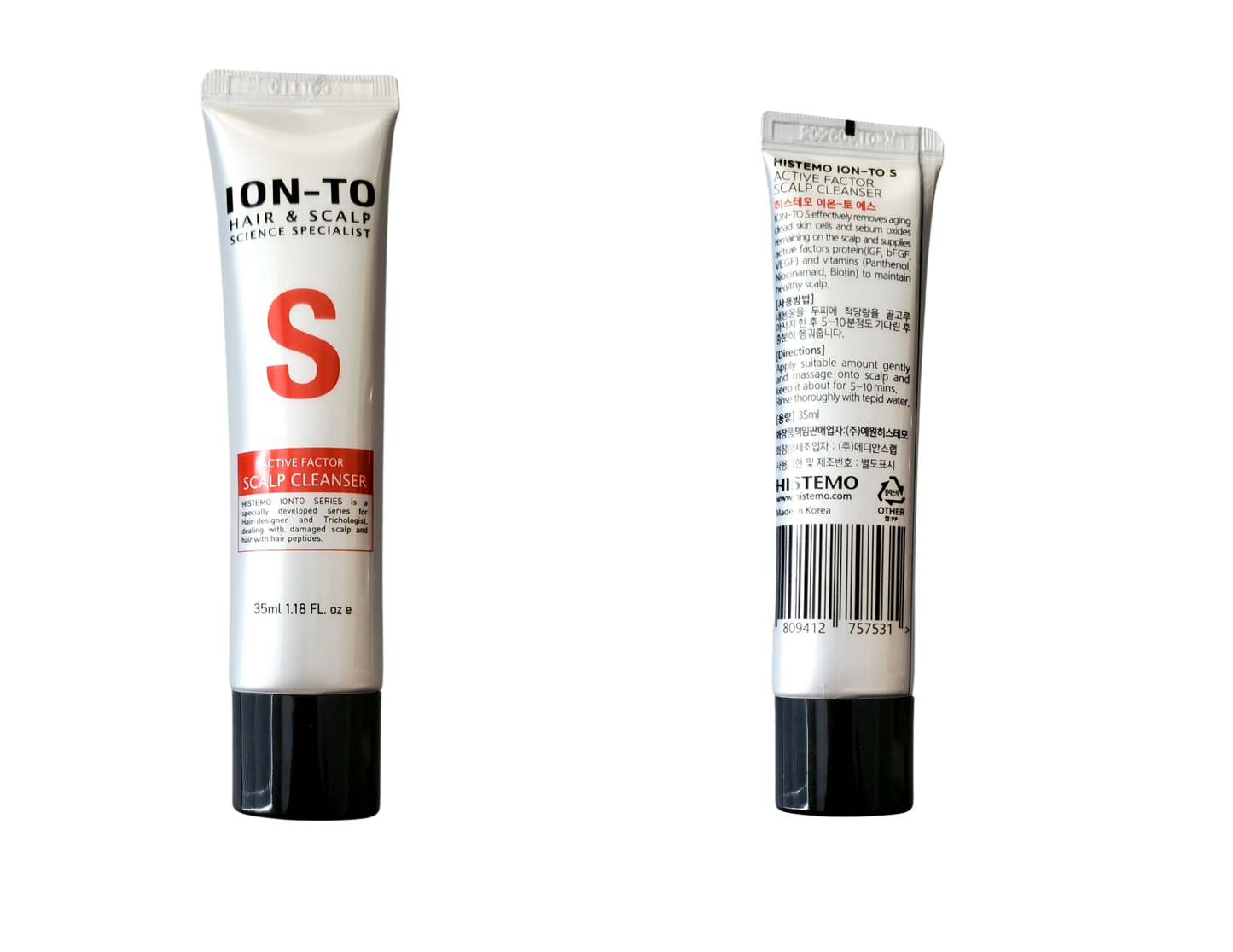 [HISTEMO] K BEAUTY ION-TO S - SCALP CLEANSER (3PCS)